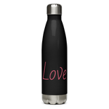 LOVE Stainless Steel Water Bottle