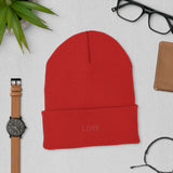 " LOVE" Cuffed Beanie