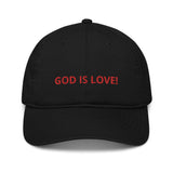 God is Love Organic Hat