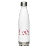 LOVE Stainless Steel Water Bottle