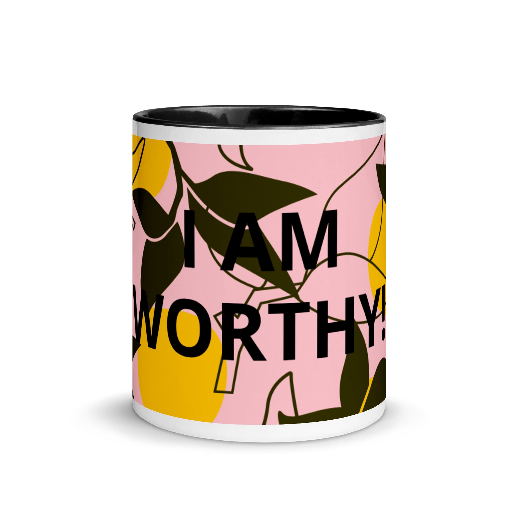 Worthy Mug with Color Inside