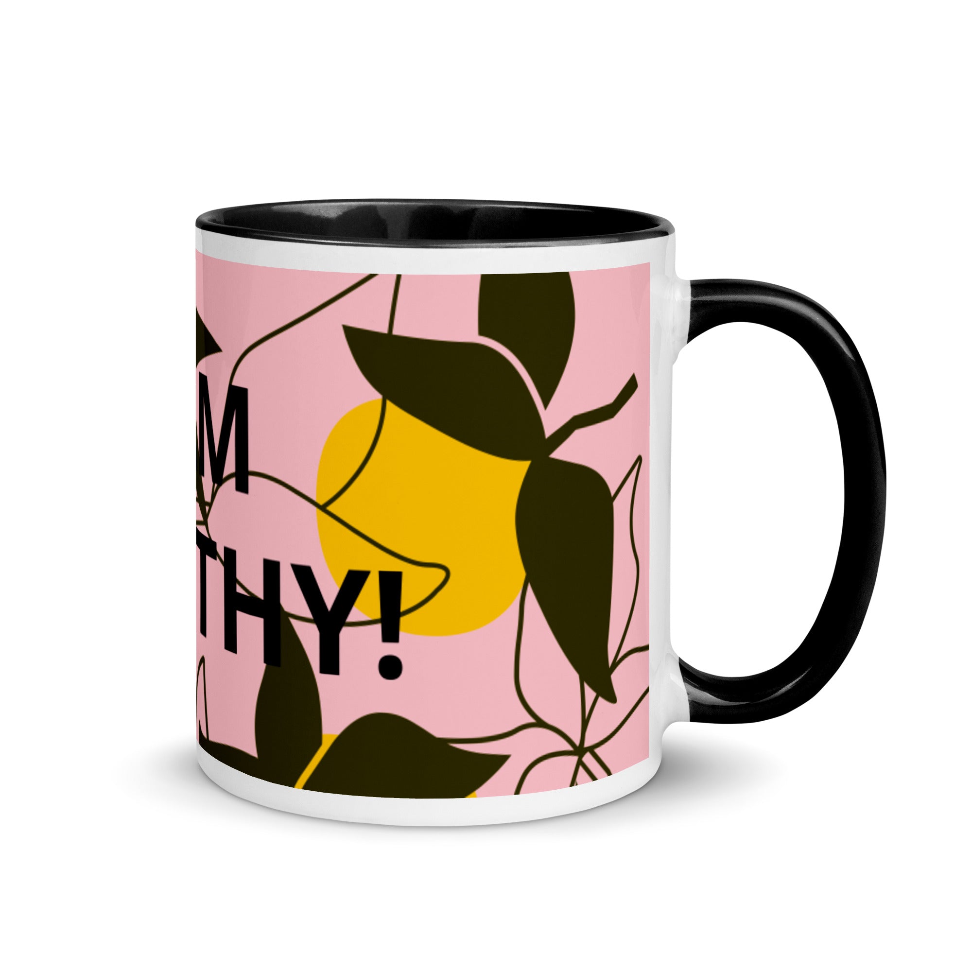 Worthy Mug with Color Inside