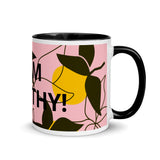 Worthy Mug with Color Inside