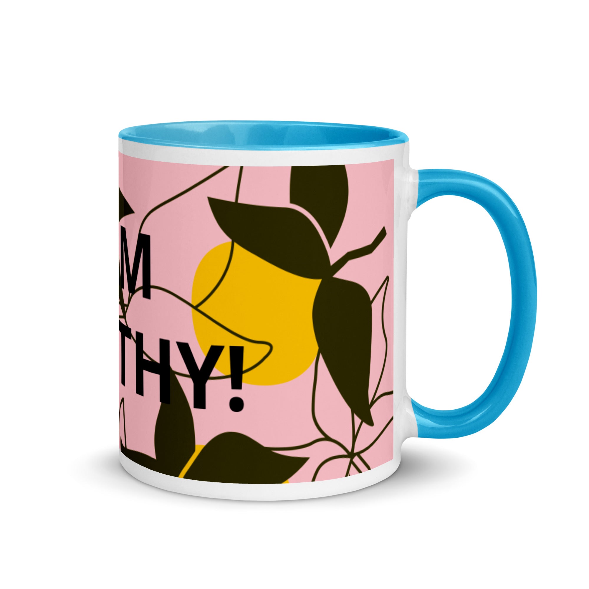 Worthy Mug with Color Inside