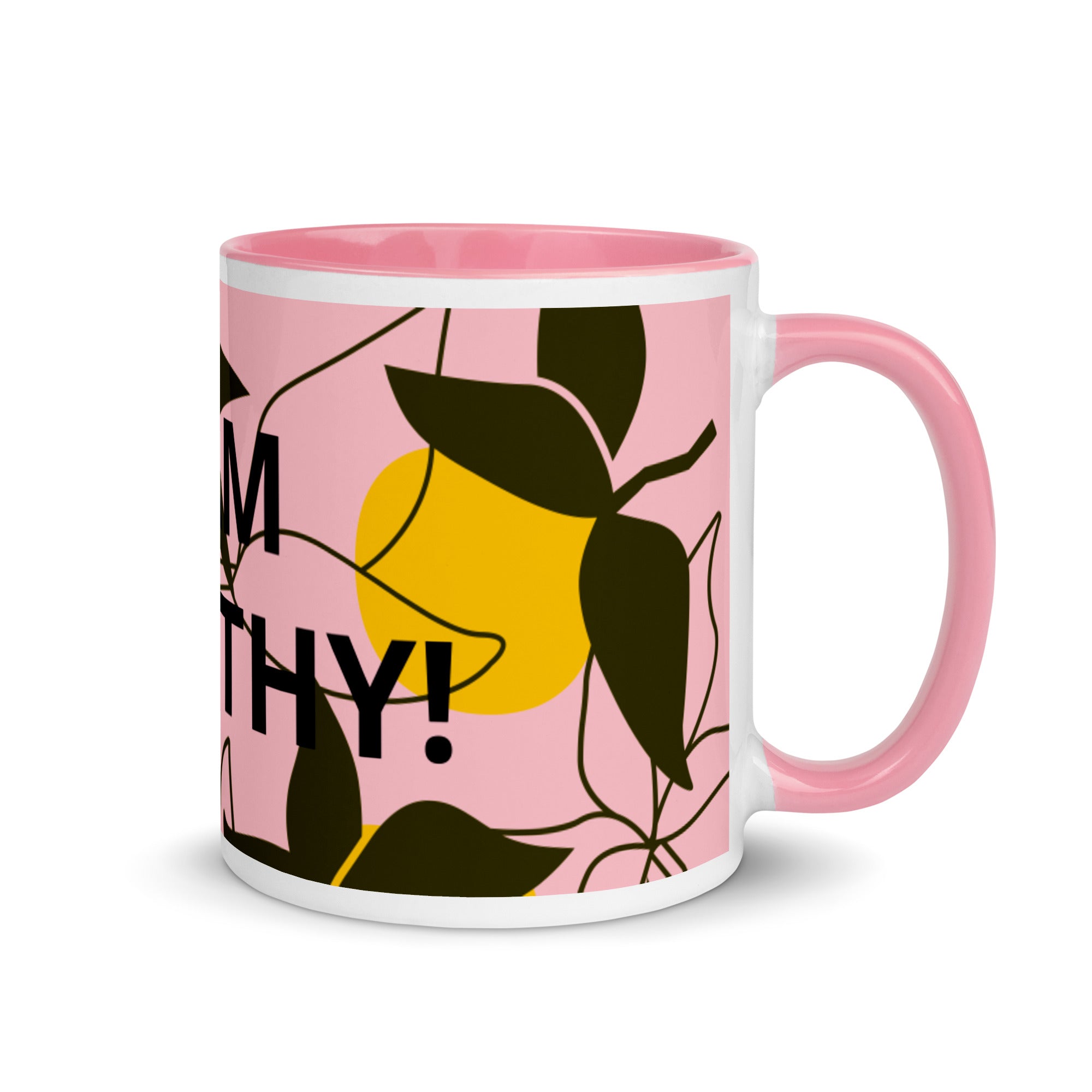 Worthy Mug with Color Inside