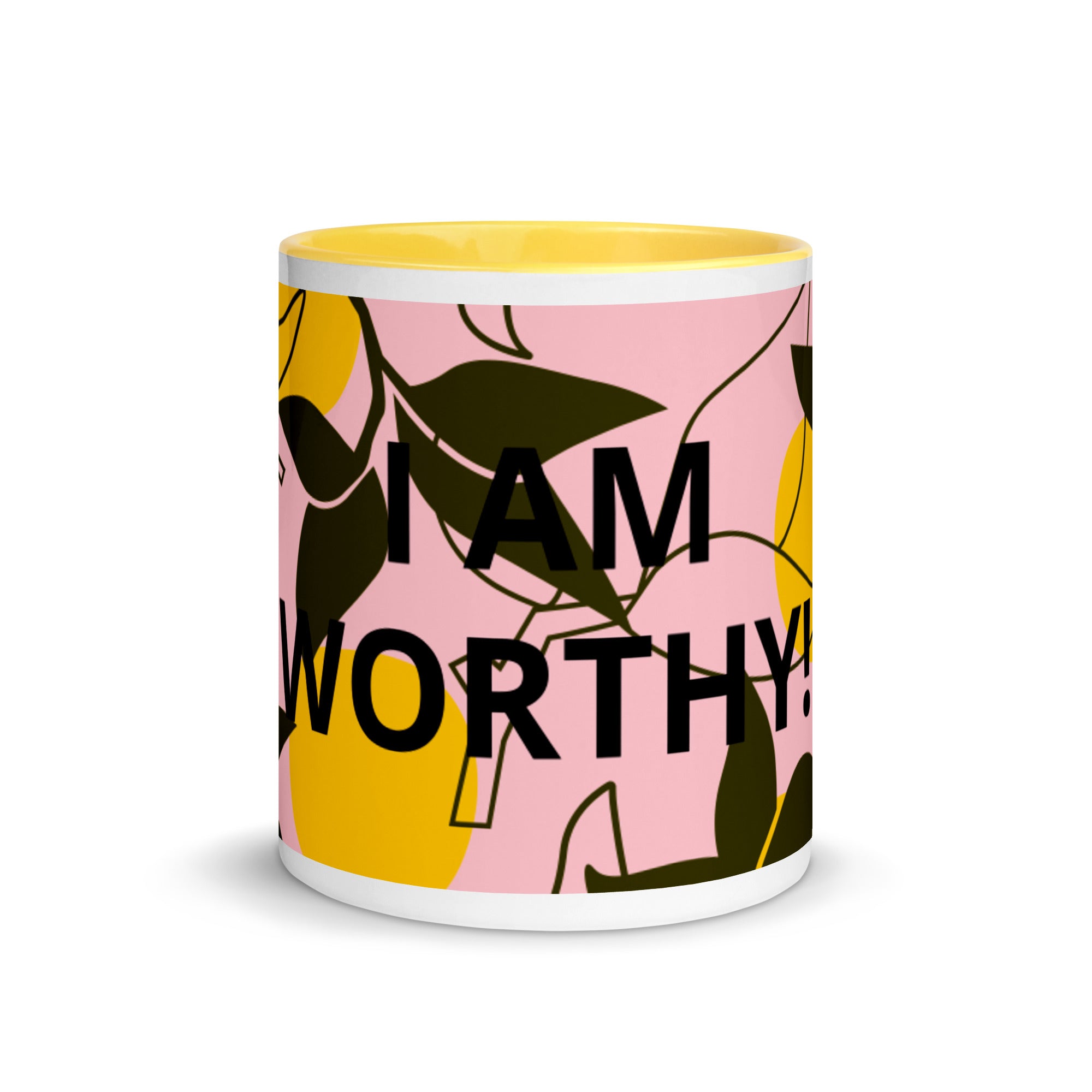 Worthy Mug with Color Inside