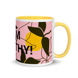 Worthy Mug with Color Inside